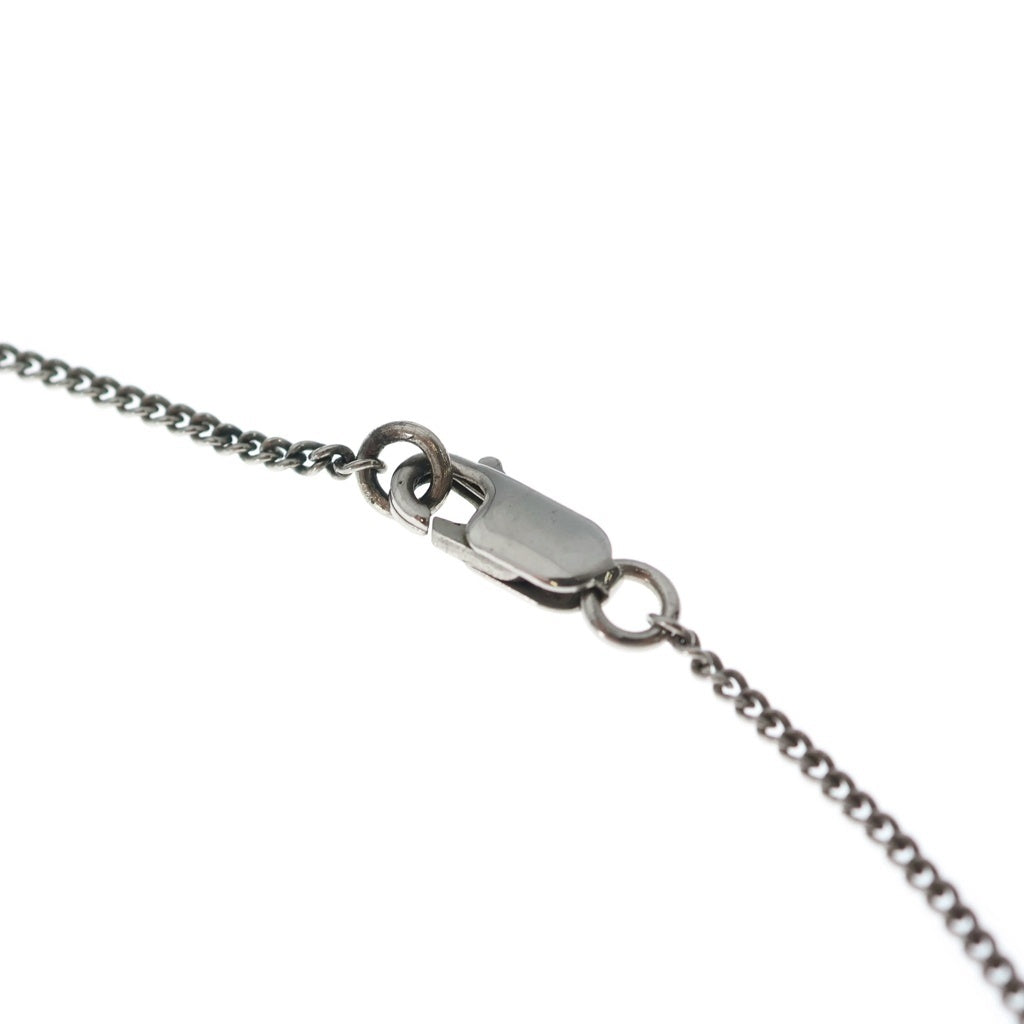 Maison Margiela(メゾンマルジェラ) ロゴ モチーフ ペンダントトップ ネックレス シルバー S30UU0022 S11914