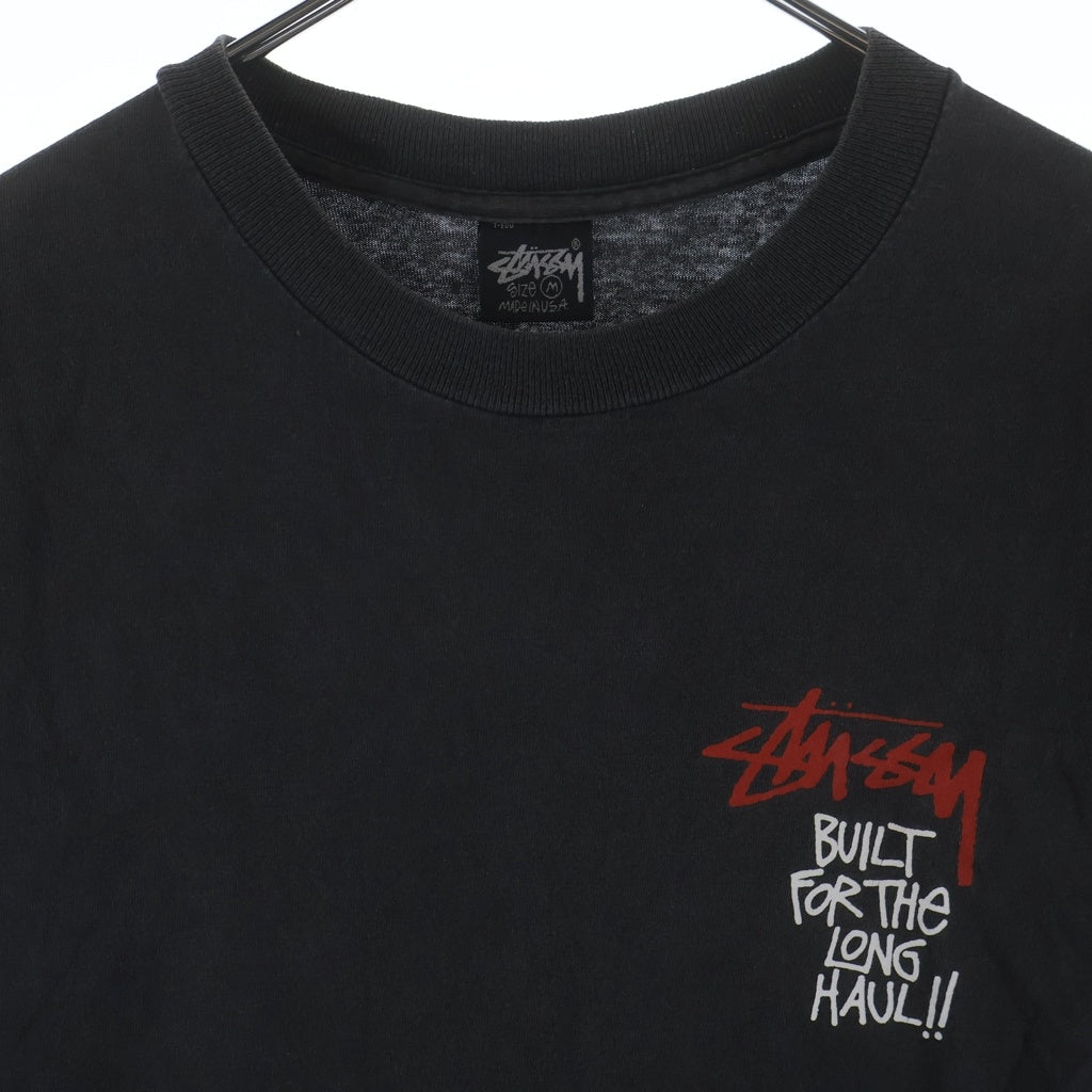STUSSY(ステューシー) 80S VINTAGE OLD STUSSY HARLEY BIKE TEE ヴィンテージ オールドステューシー ハーレーバイク 半袖 Tシャツ カットソー ブラック