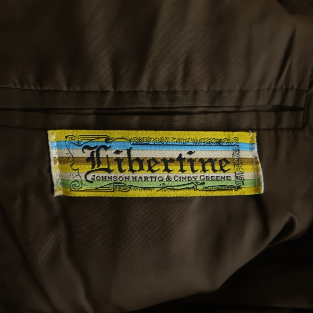 LIBERTINE(リバティーン) バタフライプリント テーラードジャケット ブラウン