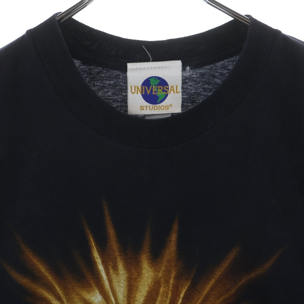 VINTAGE(ヴィンテージ) 90S UNIVERSAL STUDIOS HOLLYWOOD Halloween Horror Night ハリウッド ハロウィン ホラーナイト 半袖Tシャツ カットソー ブラック