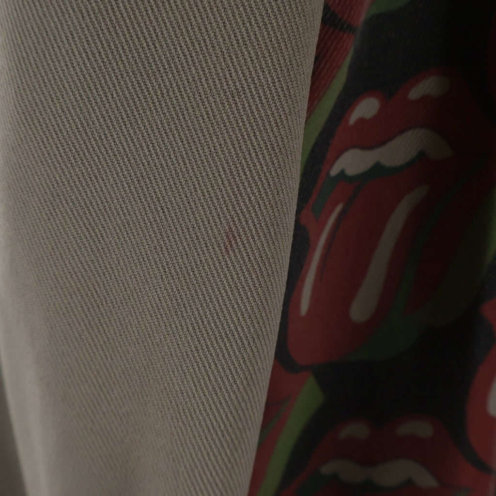COMME des GARCONS HOMME PLUS(コムデギャルソンオムプリュス) 06SS Rolling Stones Lips & Tongue ローリングストーンズ リップアンドタン テーラードジャケット ベージュ PQ-J047