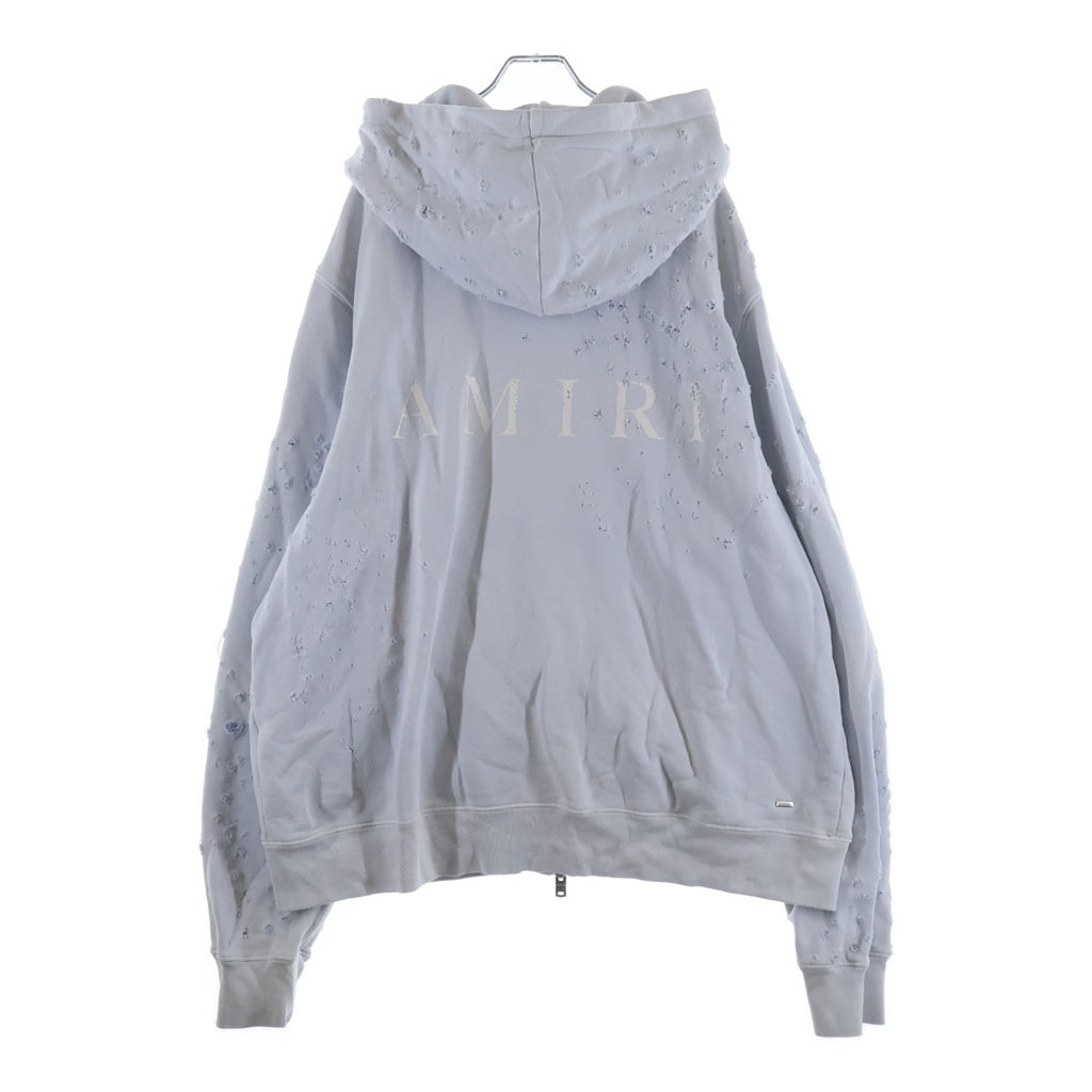AMIRI(アミリ) 24SS Shotgun Destroyer Zip Up Hoodie ショットガン