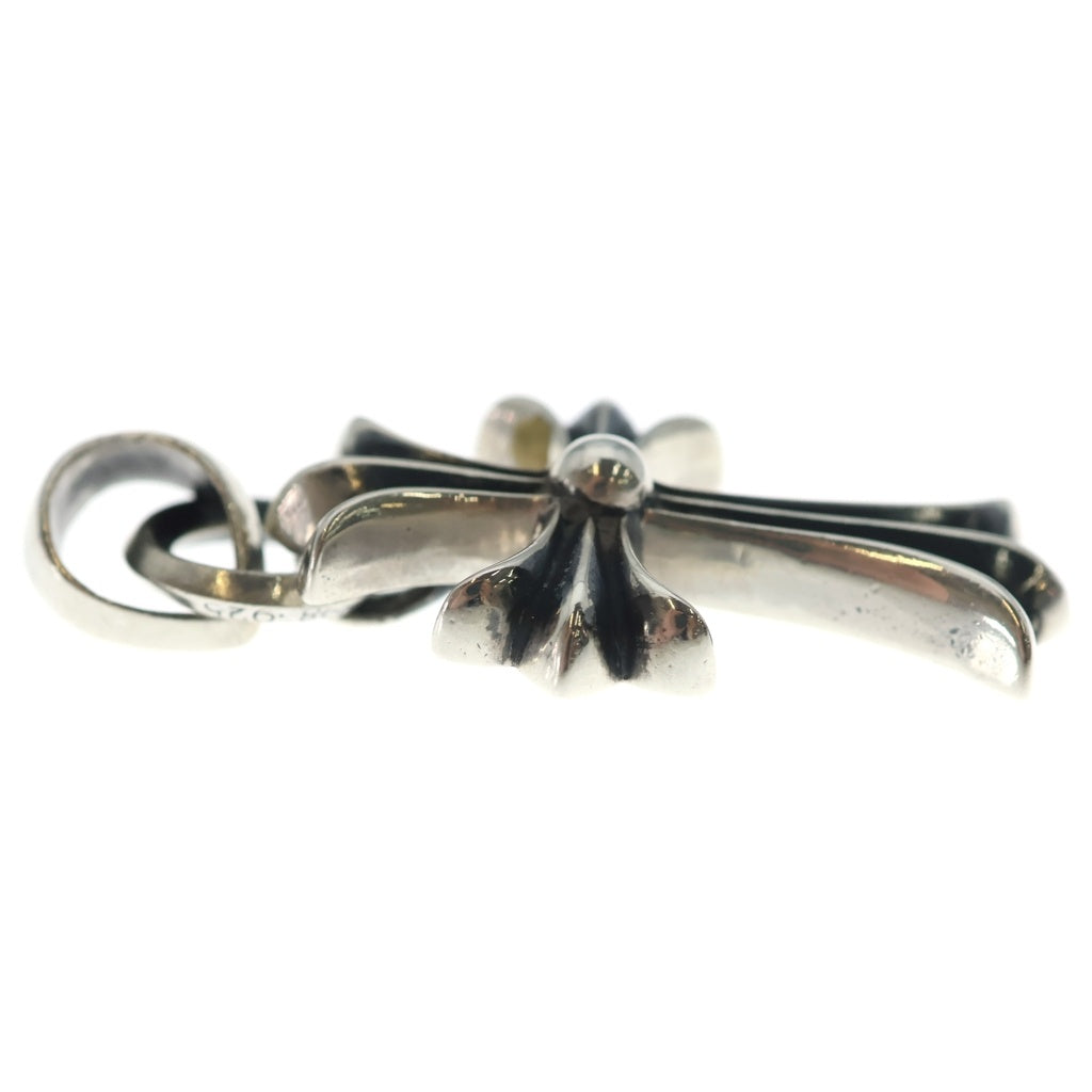 CHROME HEARTS(クロムハーツ) CH CRS SML W/BALE Wベイル スモールCHクロス ペンダントトップ シルバー BCA218