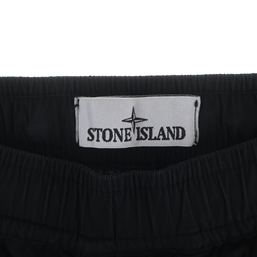 STONE ISLAND(ストーンアイランド) ロゴワッペンデザイン カーゴパンツ ブラック K1S153100031S0003