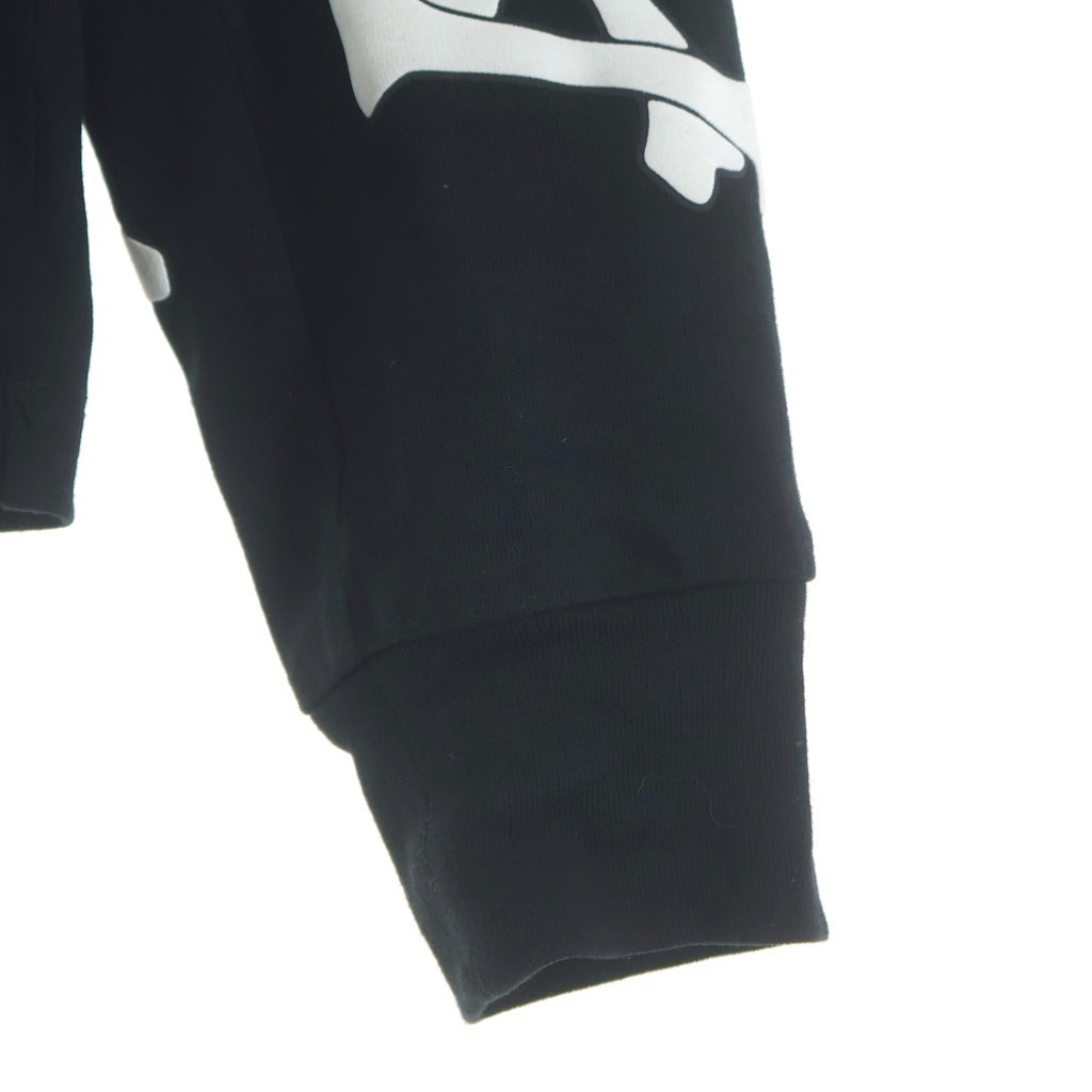 AMIRI(アミリ) BONES STACKED L/S TEE ボーン プリントデザイン 長袖Tシャツ カットソー ブラック SRAMJYTE1076SMRBC09