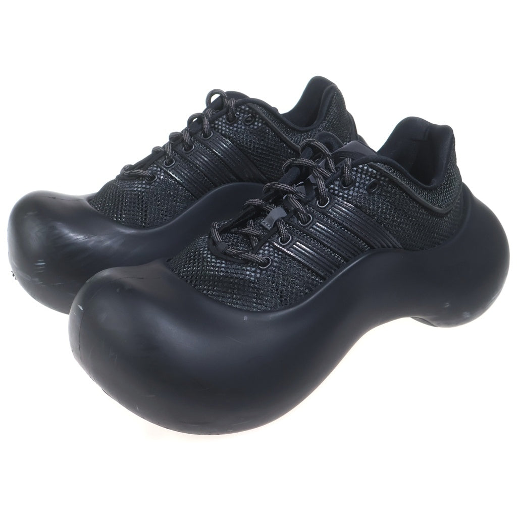 adidas(アディダス) ×AVAVAV BUBBLE GB ×アヴァヴァブ バブル GB ムーンラバーソールレースアップスニーカー US9.5/26.5cm JR4371 ブラック
