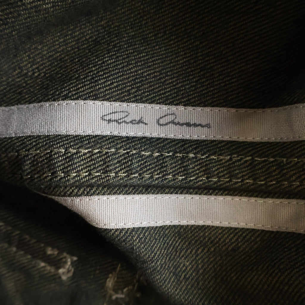 Rick Owens(リックオウエンス) 25AW WIDE BELA PANTS ワイドベラ パンツ インディゴ RU02E1366-DKDEG