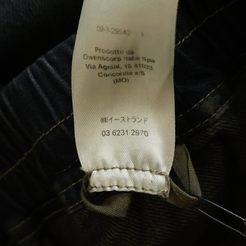 Rick Owens(リックオウエンス) 25AW WIDE BELA PANTS ワイドベラ パンツ インディゴ RU02E1366-DKDEG