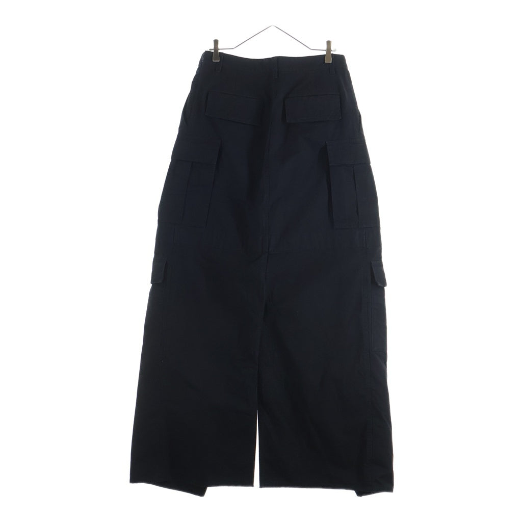 BALENCIAGA(バレンシアガ) Apron Cargo Pants Skirt エプロン スカート カーゴパンツ ブラック 748599 TKP27