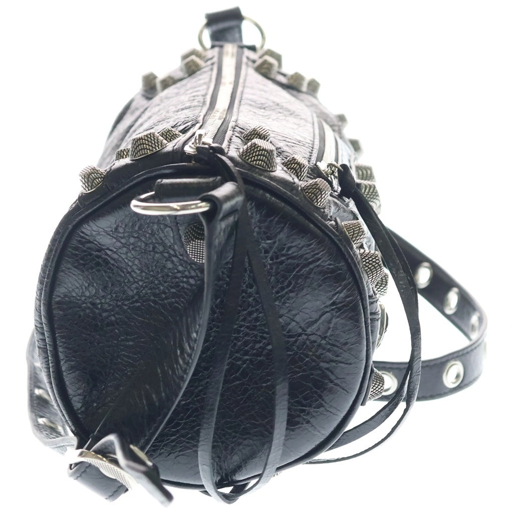BALENCIAGA(バレンシアガ) Le Cagole Cylinder Bag ル カゴール レザーシリンダーバッグ ショルダーバッグ ブラック 771716 レディース