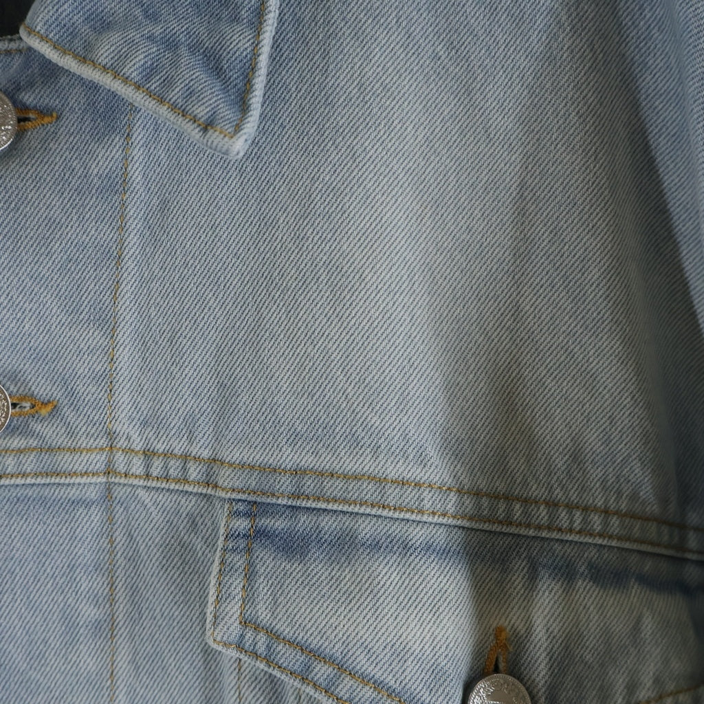 VETEMENTS(ヴェトモン) 24SS LOGO DENIM JACKET ロゴデニムジャケット インディゴ