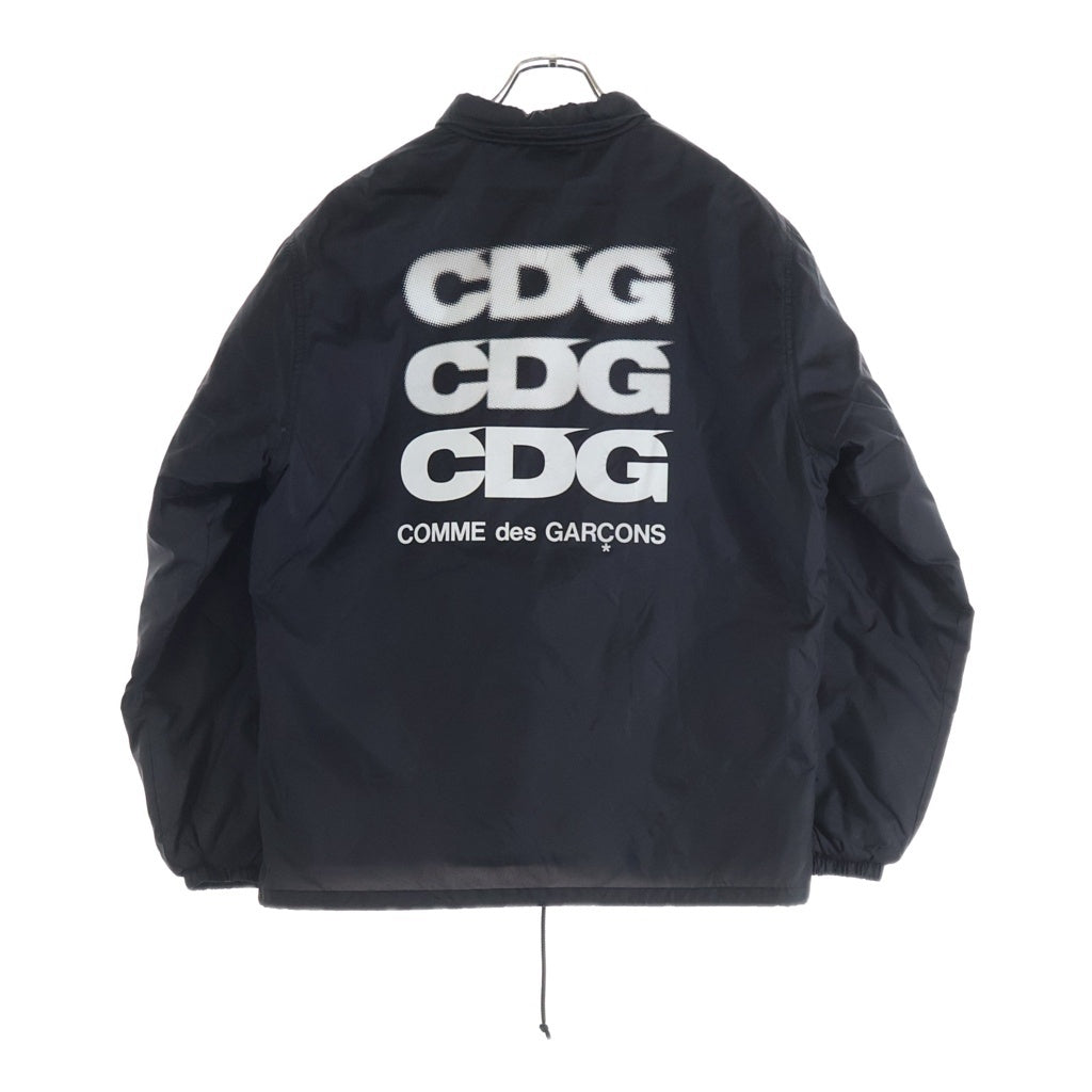 COMME des GARCONS CDG(コムデギャルソン シーディージー) 21AW CLASSIC COACH JACKET クラシック コーチ ジャケット ライナー付き ブラック SZ-J022