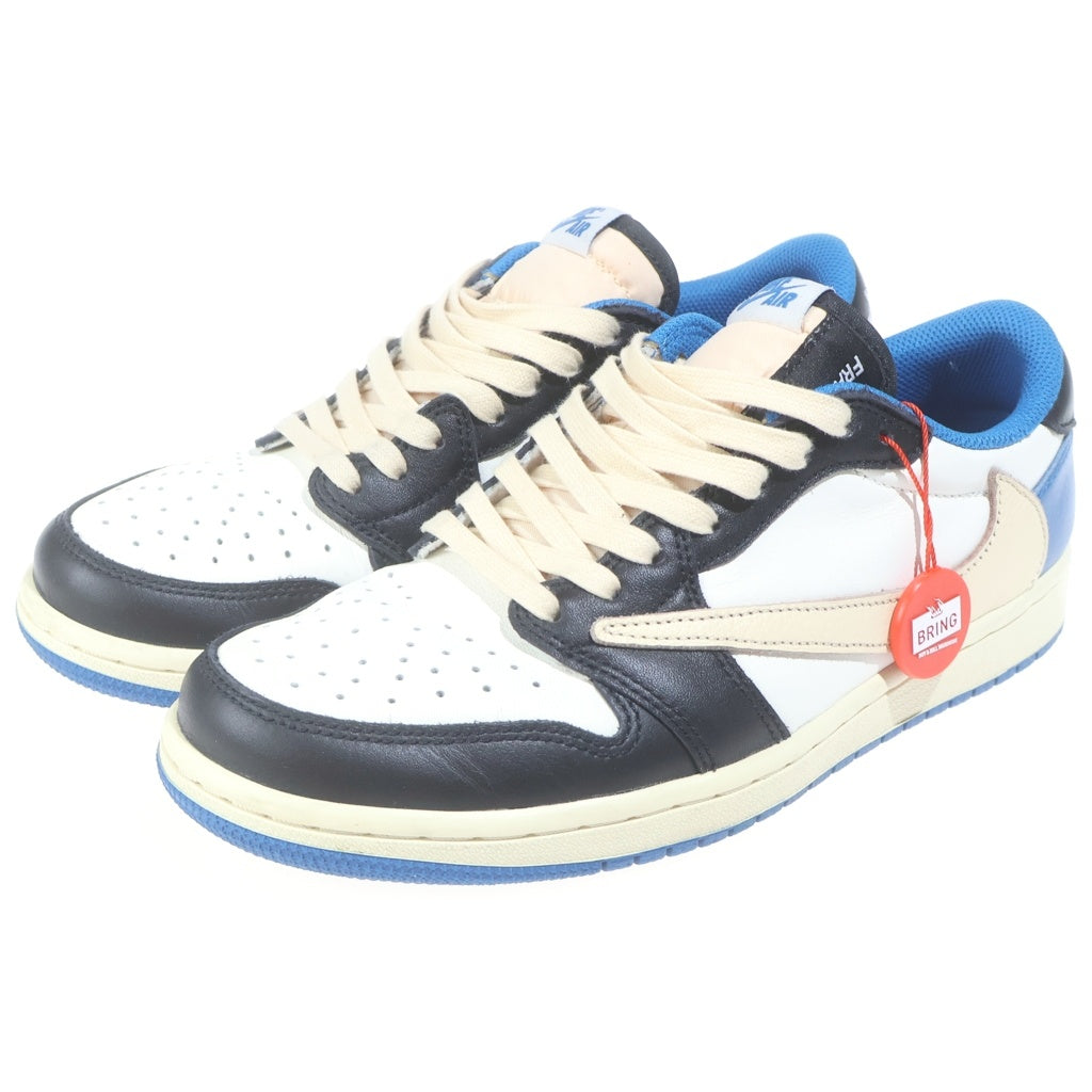 NIKE(ナイキ) ×TRAVIS SCOTT ×FRAGMENT DESIGN AIR JORDAN 1 LOW OG SP トラヴィススコット フラグメント エアジョーダン1 ローカットスニーカー US8/26.0cm DM7866-140