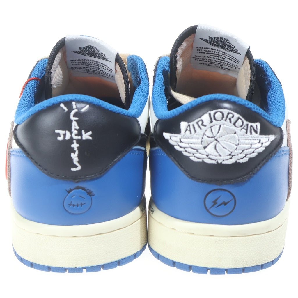 NIKE(ナイキ) ×TRAVIS SCOTT ×FRAGMENT DESIGN AIR JORDAN 1 LOW OG SP トラヴィススコット フラグメント エアジョーダン1 ローカットスニーカー US8/26.0cm DM7866-140