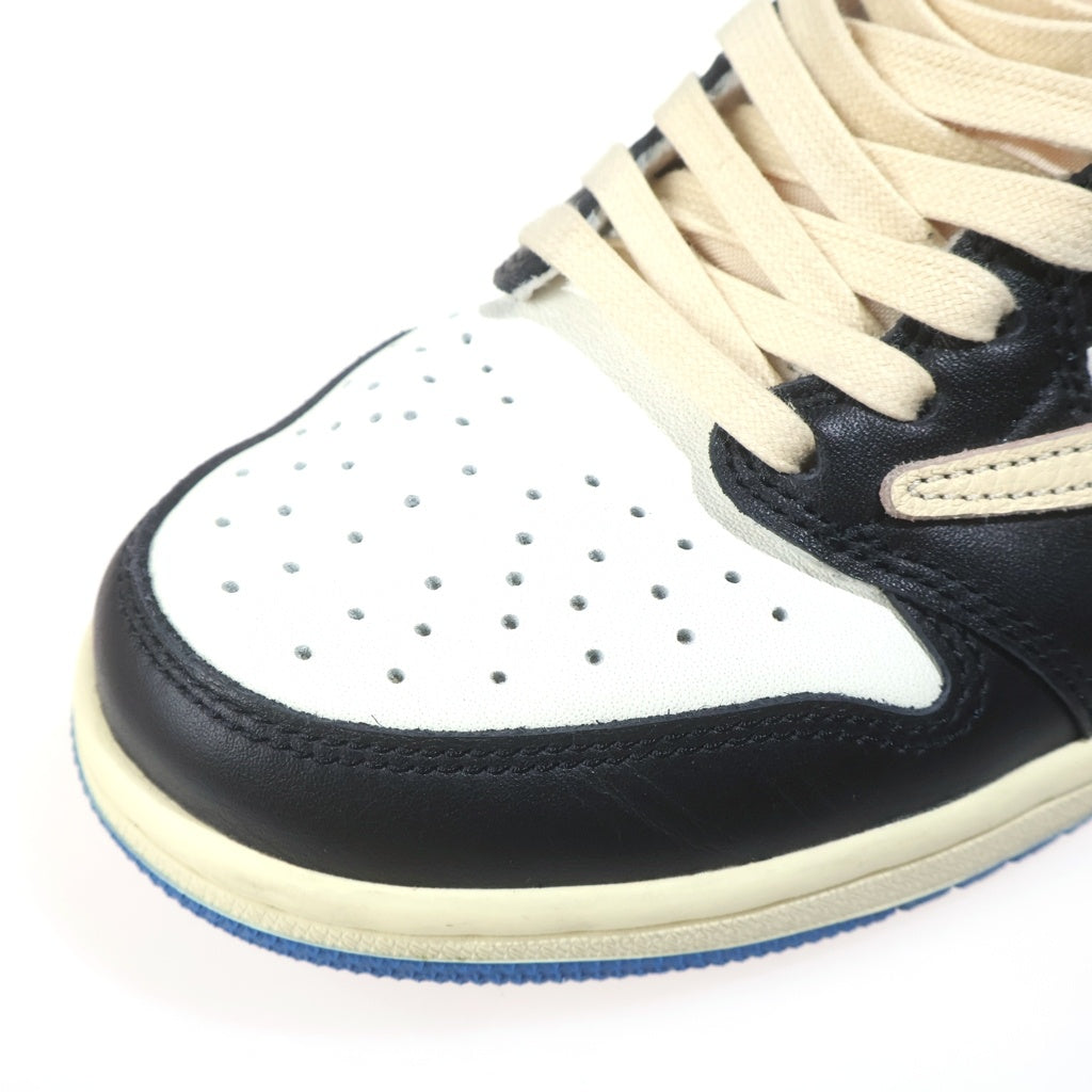 NIKE(ナイキ) ×TRAVIS SCOTT ×FRAGMENT DESIGN AIR JORDAN 1 LOW OG SP トラヴィススコット フラグメント エアジョーダン1 ローカットスニーカー US8/26.0cm DM7866-140