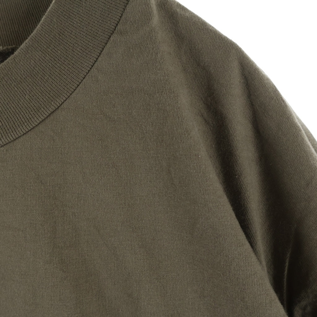 FEAR OF GOD ESSENTIALS(フィアオブゴッド エッセンシャルズ) Felt Logo S/S T-Shirts フェルトロゴショートスリーブTシャツ クルーネック半袖Tシャツ ベージュ