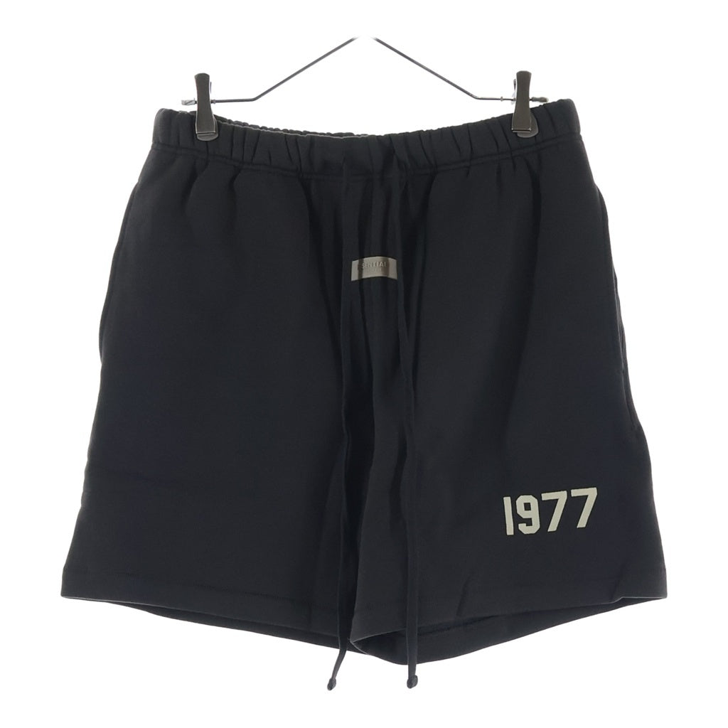 FEAR OF GOD ESSENTIALS(フィアオブゴッド エッセンシャルズ) 1977 Felt Logo Sweat Half Pants フェルトロゴスウェットハーフパンツ ショーツ ブラウン