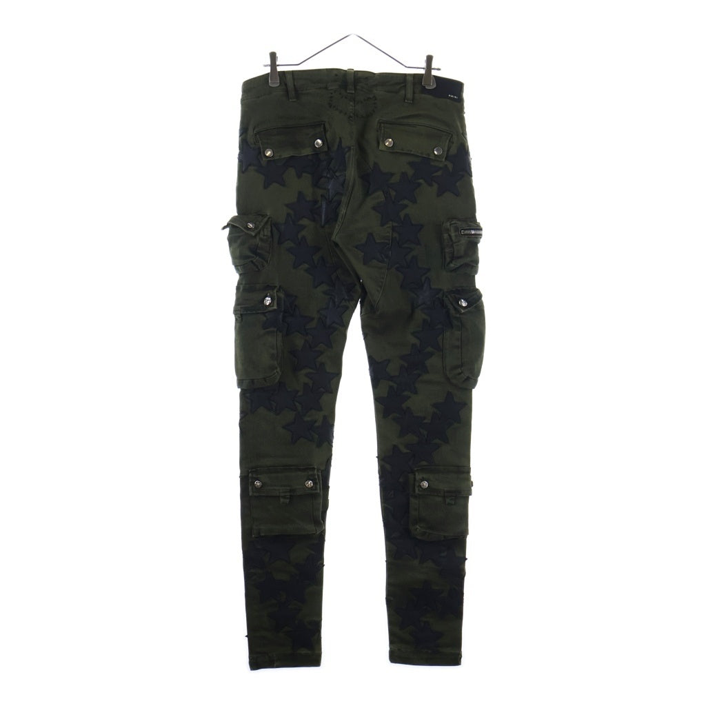 AMIRI(アミリ) ×Chemist Tactical Cargo Pant ケミスト スターパッチ カーゴパンツ カーキ