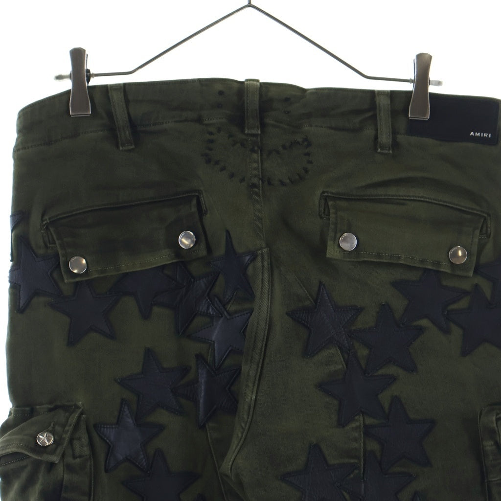 AMIRI(アミリ) ×Chemist Tactical Cargo Pant ケミスト スターパッチ カーゴパンツ カーキ