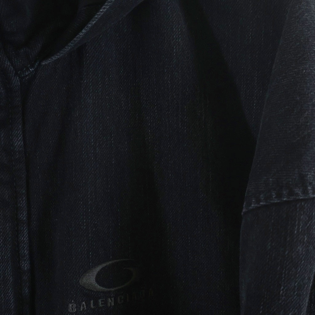 BALENCIAGA(バレンシアガ) HOODED WORKWEAR JACKET フーデッド ワークウェア ジャケット アウター 850057 TTW67 ブラック
