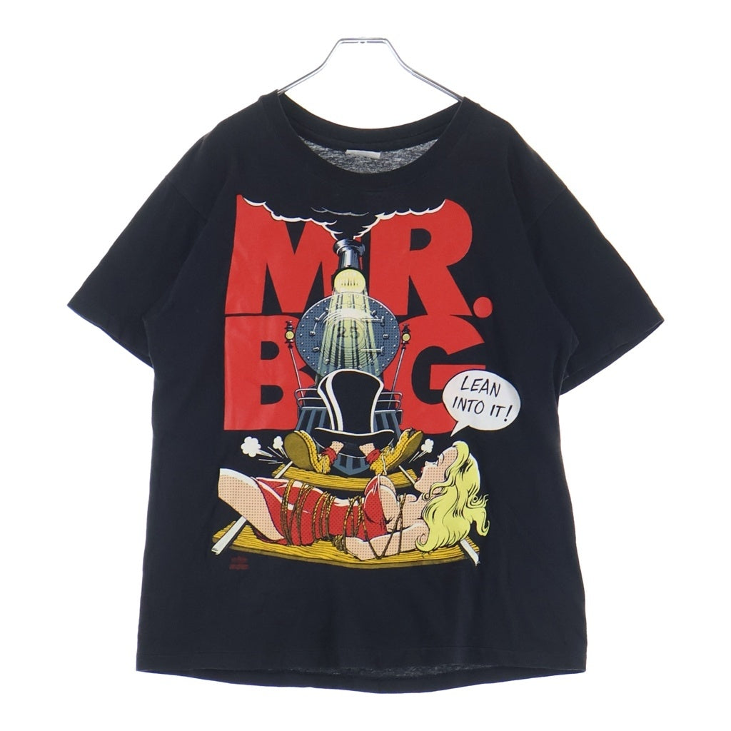 VINTAGE(ヴィンテージ) 90S MR BIG LEAN INTO IT WORLD TOUR Print T-Shirts ミスタービッグ ラーンイントゥイットワールドツアー プリントTシャツ 半袖Tシャツ