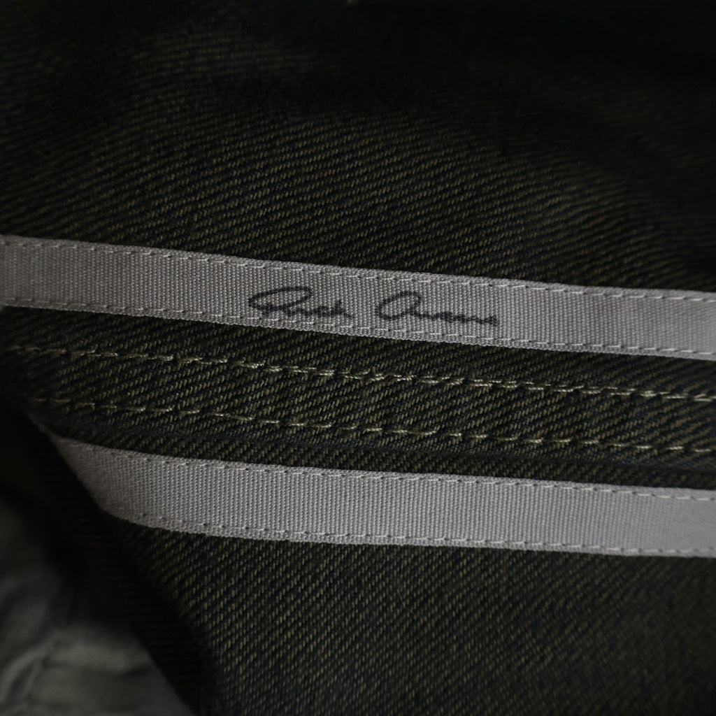 Rick Owens(リックオウエンス) 25AW WIDE BELA PANTS ワイドベラ パンツ インディゴ RU02E1366-DKDEG