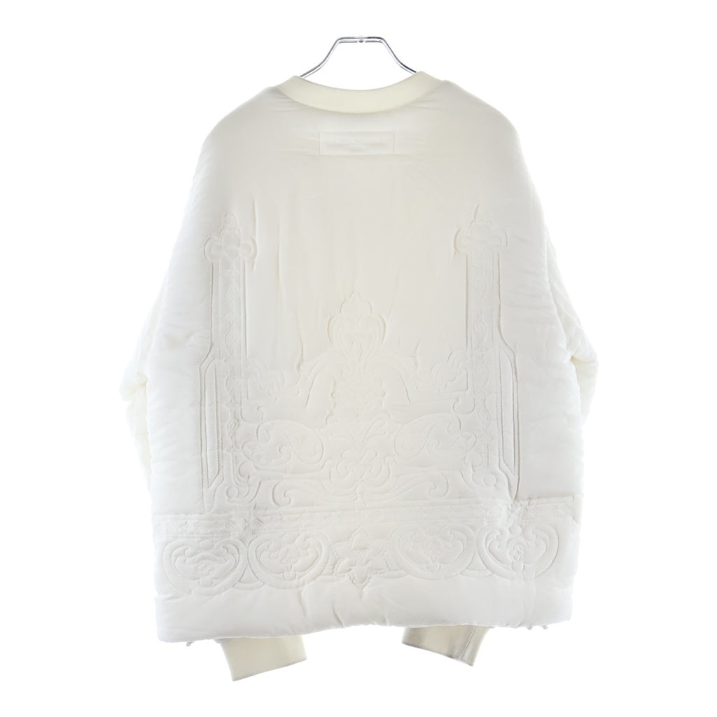 LOUIS VUITTON(ルイヴィトン) 23SS オーナメントパデッド Vネック プルオーバー ホワイト RM222 OF3 HNB65W