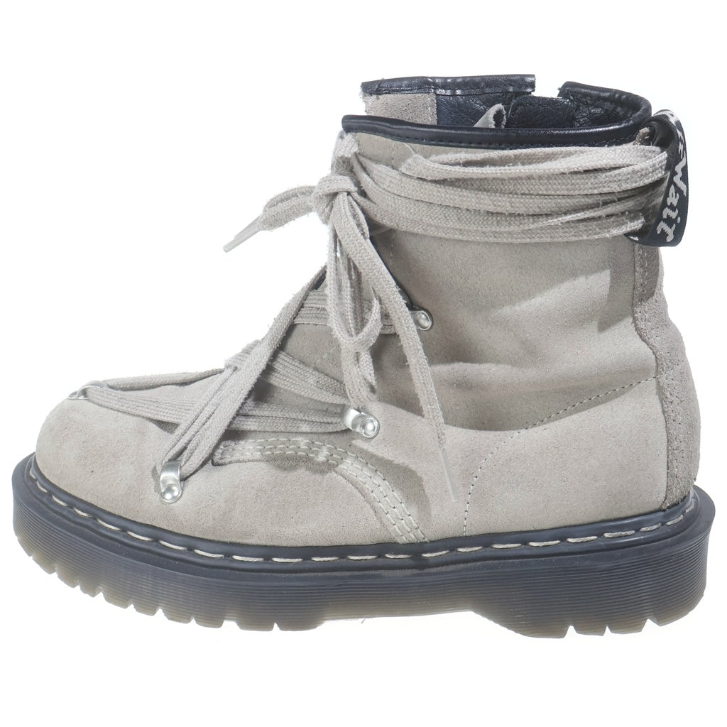 Dr.Martens(ドクターマーチン) ×RICK OWENS リックオウエンス スエード レースアップブーツ ベージュ AF500 GV11V