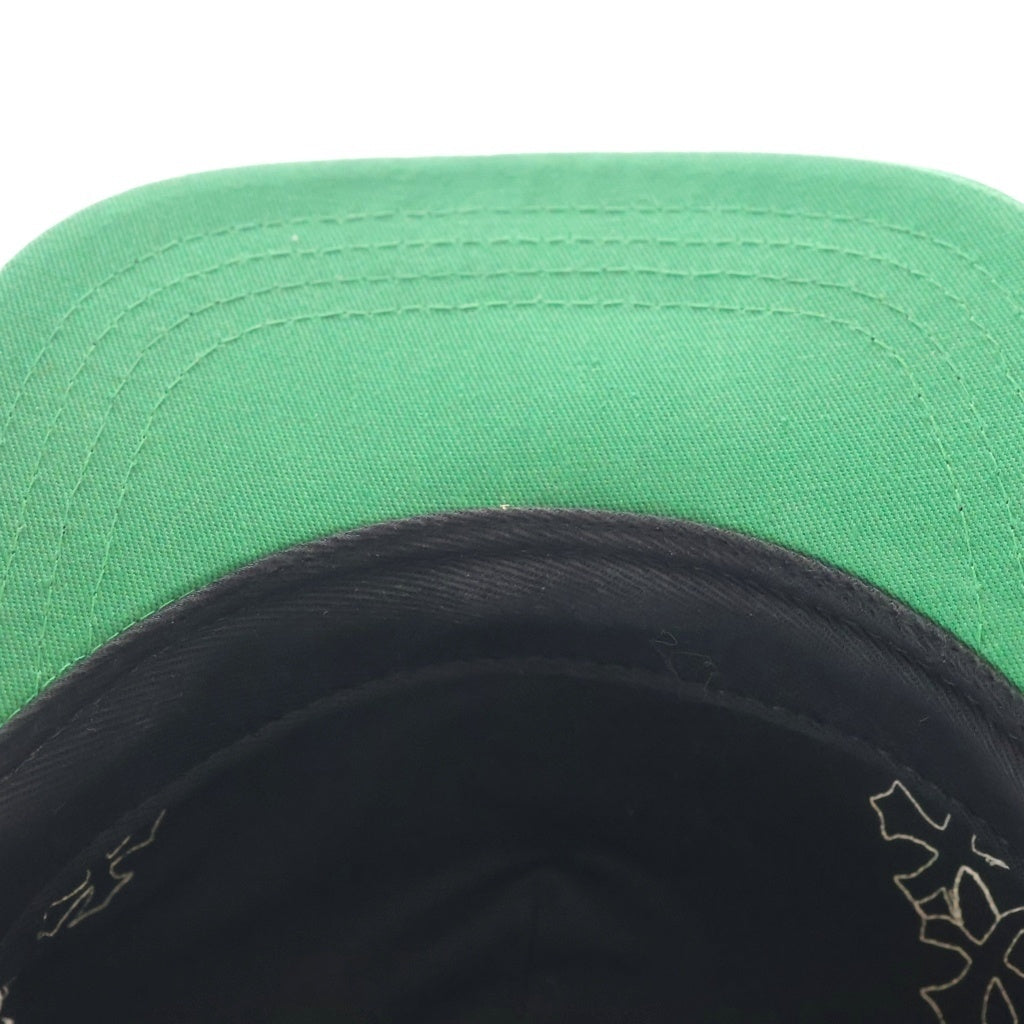 CHROME HEARTS(クロムハーツ) CH HAT CH刺繍クロスパッチベースボールキャップ グリーン