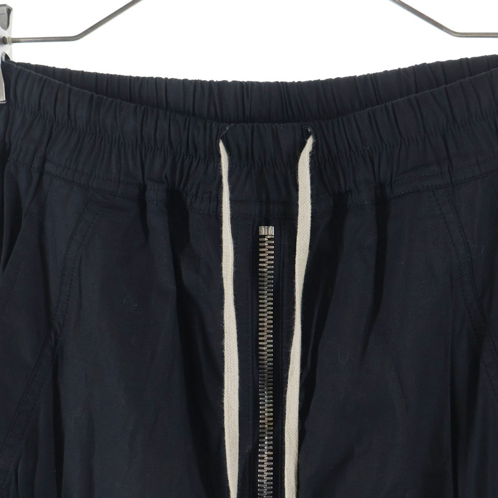 DRKSHDW(ダークシャドウ) 20SS Bauhaus Mini Skirt バウハウスミニスカート センタージップサイドロングポケットミニスカート レディース DS20S5344-CR ブラック