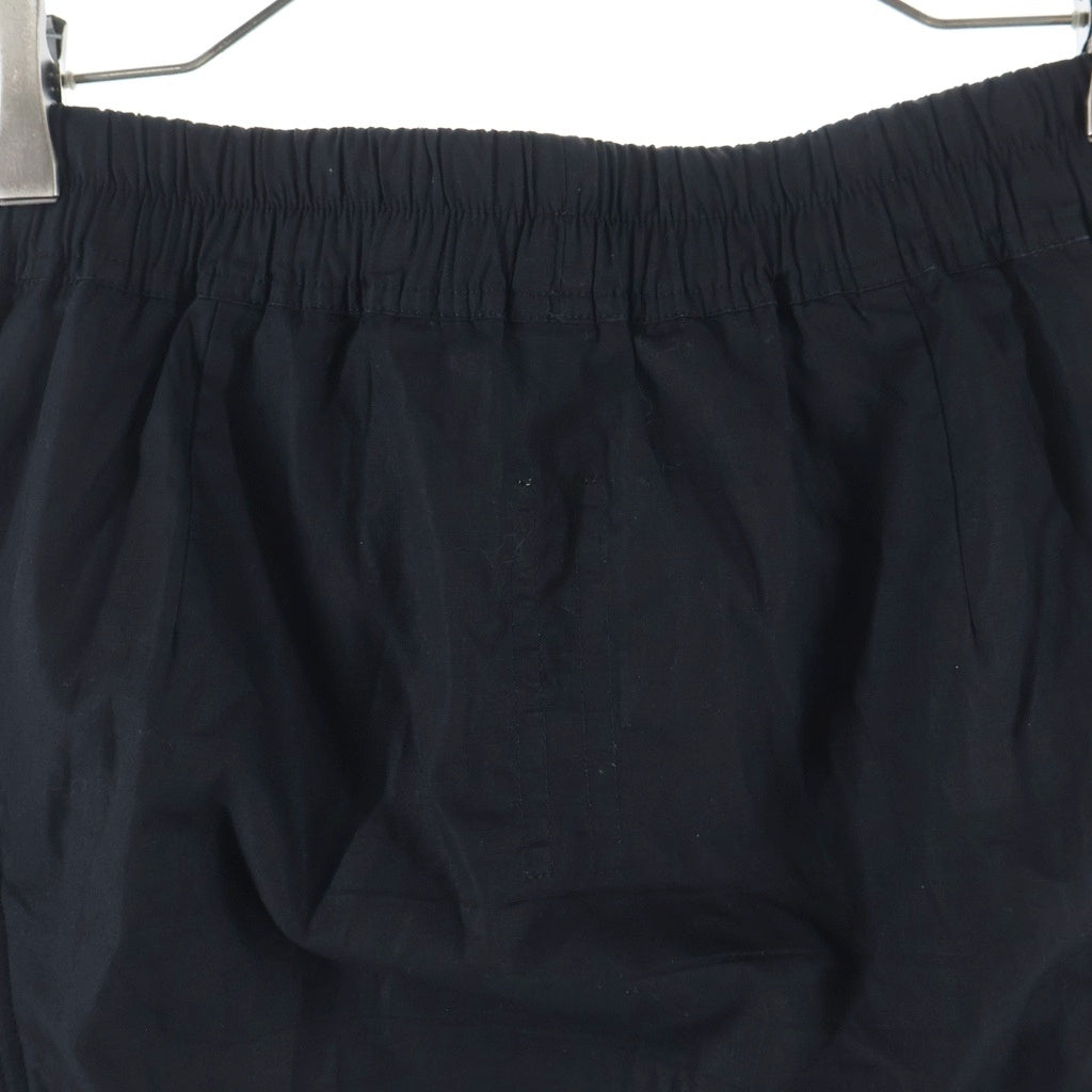 DRKSHDW(ダークシャドウ) 20SS Bauhaus Mini Skirt バウハウスミニスカート センタージップサイドロングポケットミニスカート レディース DS20S5344-CR ブラック