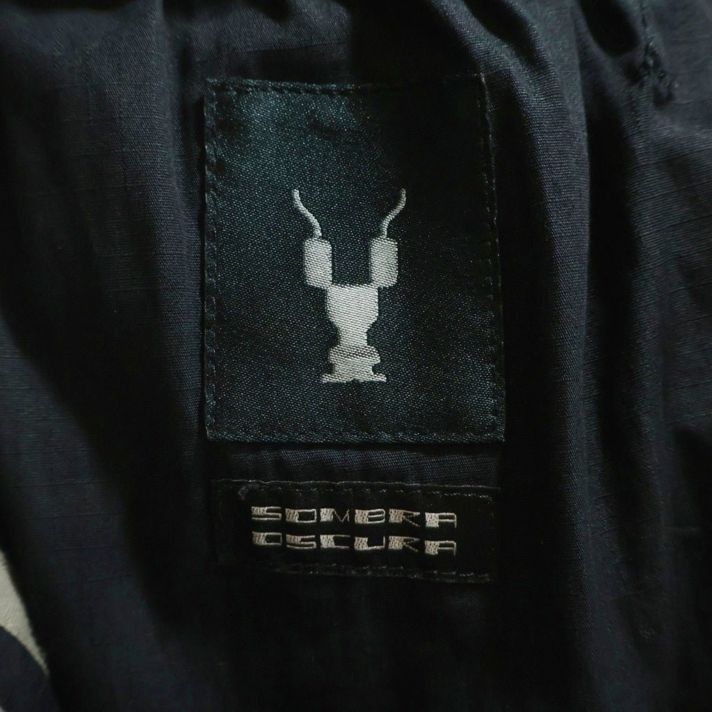 DRKSHDW(ダークシャドウ) 20SS Bauhaus Mini Skirt バウハウスミニスカート センタージップサイドロングポケットミニスカート レディース DS20S5344-CR ブラック