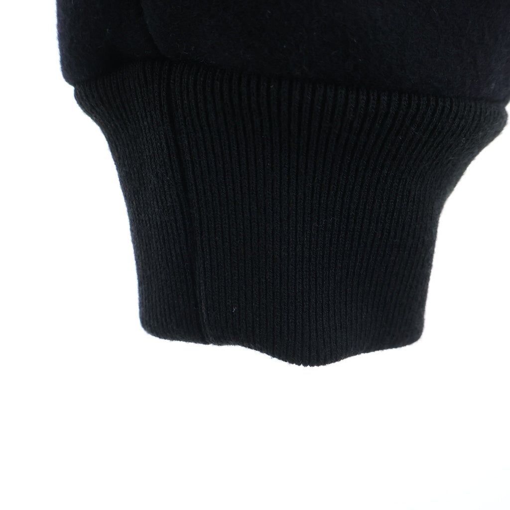 Rick Owens(リックオウエンス) Cropped Hooded Flight クロップド フーデッド フライト ジップアップ ジャケット ブラック RU02E1761-WSF