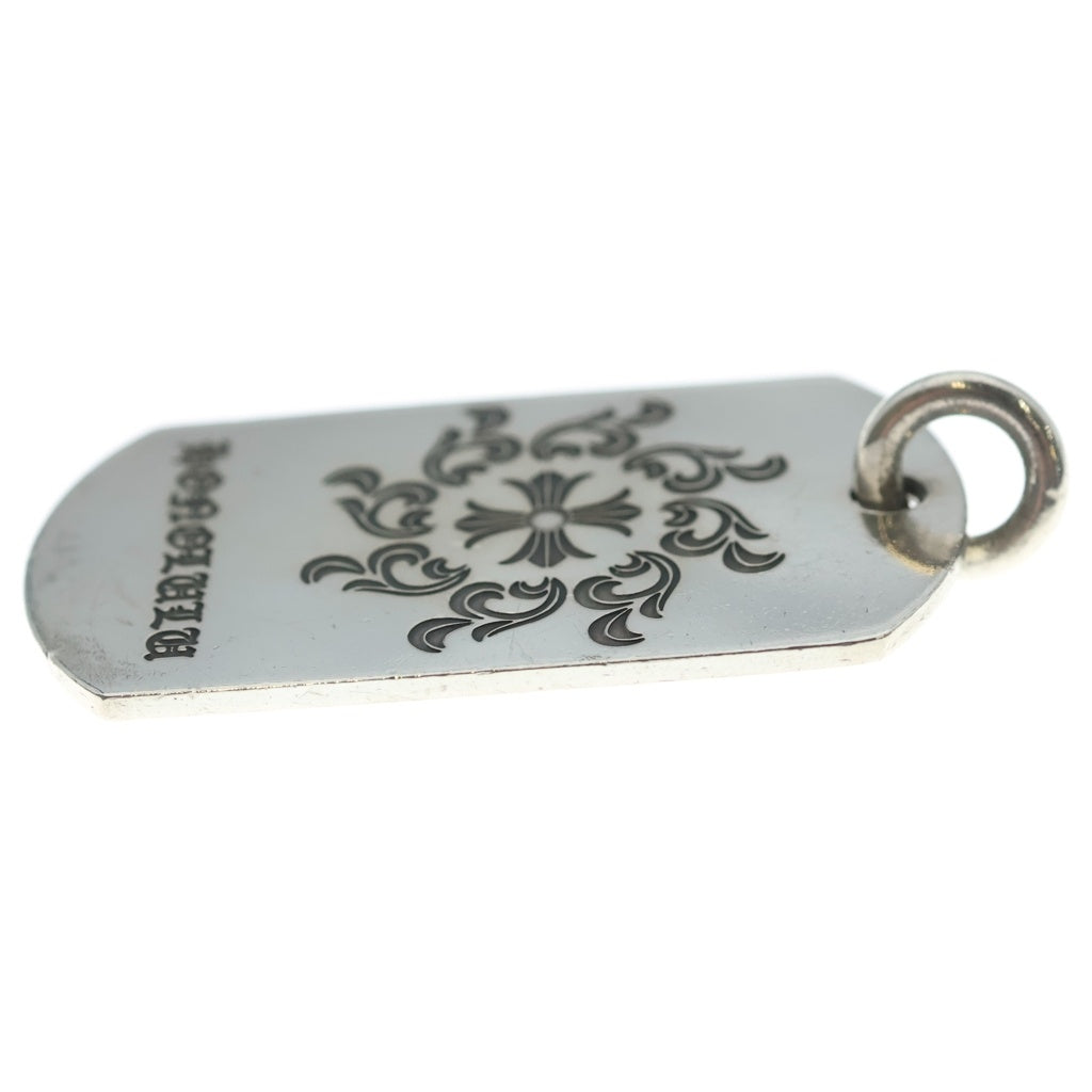 CHROME HEARTS(クロムハーツ) D TAG LRG LTD ホノルル限定 ラージドッグタグ ネックレストップ シルバー