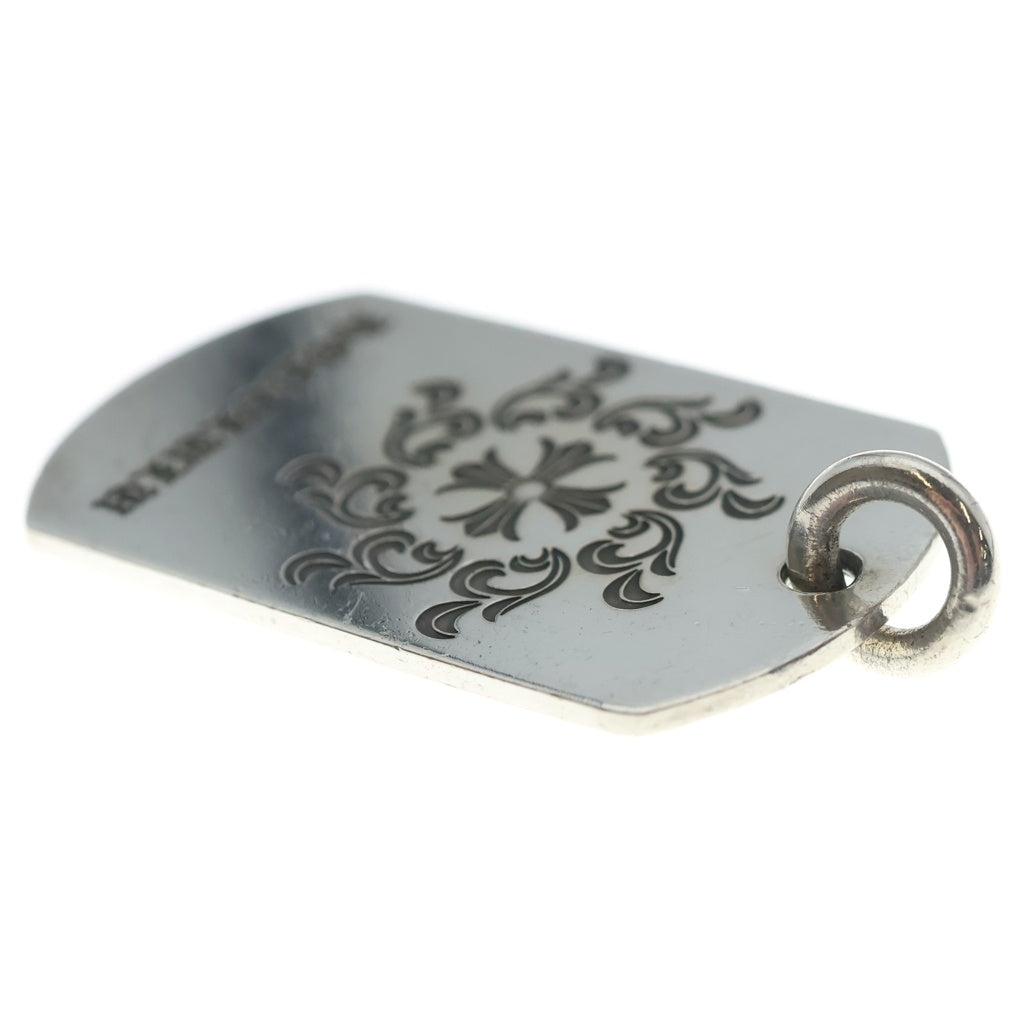 CHROME HEARTS(クロムハーツ) D TAG LRG LTD ホノルル限定 ラージドッグタグ ネックレストップ シルバー
