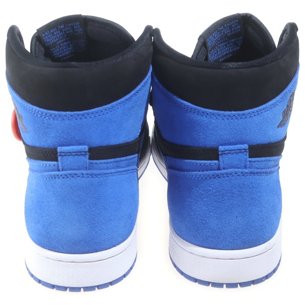 NIKE(ナイキ) Air Jordan 1 Retro High OG Royal Reimagined エアジョーダン1 ロイヤルリイマジンド ハイカットスニーカー US10.5/28.5cm DZ5485-042 ブラック/ブルー