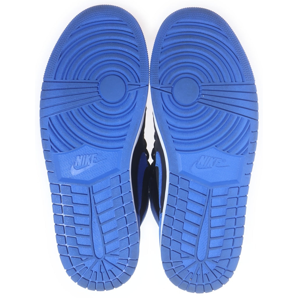 NIKE(ナイキ) Air Jordan 1 Retro High OG Royal Reimagined エアジョーダン1 ロイヤルリイマジンド ハイカットスニーカー US10.5/28.5cm DZ5485-042 ブラック/ブルー