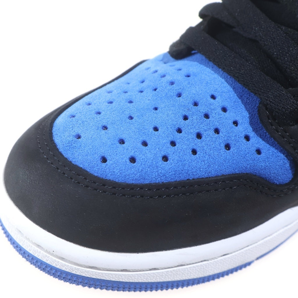 NIKE(ナイキ) Air Jordan 1 Retro High OG Royal Reimagined エアジョーダン1 ロイヤルリイマジンド ハイカットスニーカー US10.5/28.5cm DZ5485-042 ブラック/ブルー