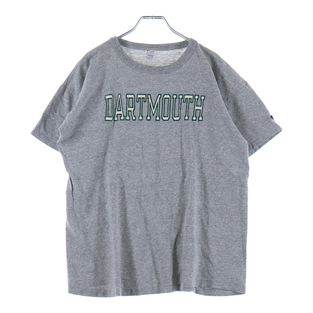 CHAMPION(チャンピオン) 70S VINTAGE ヴィンテージ USA製 カレッジロゴプリント 半袖Tシャツ カットソー グレー
