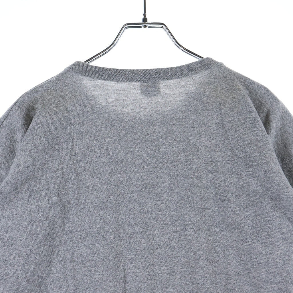 CHAMPION(チャンピオン) 70S VINTAGE ヴィンテージ USA製 カレッジロゴプリント 半袖Tシャツ カットソー グレー