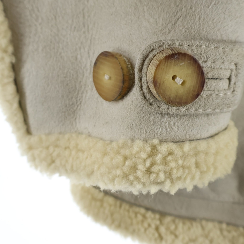 GOODENOUGH(グッドイナフ) 90S 初期型 Mouton Shearing Short Jacket ムートンシアリングショートジャケット ムートンダッフルジャケット ベージュ