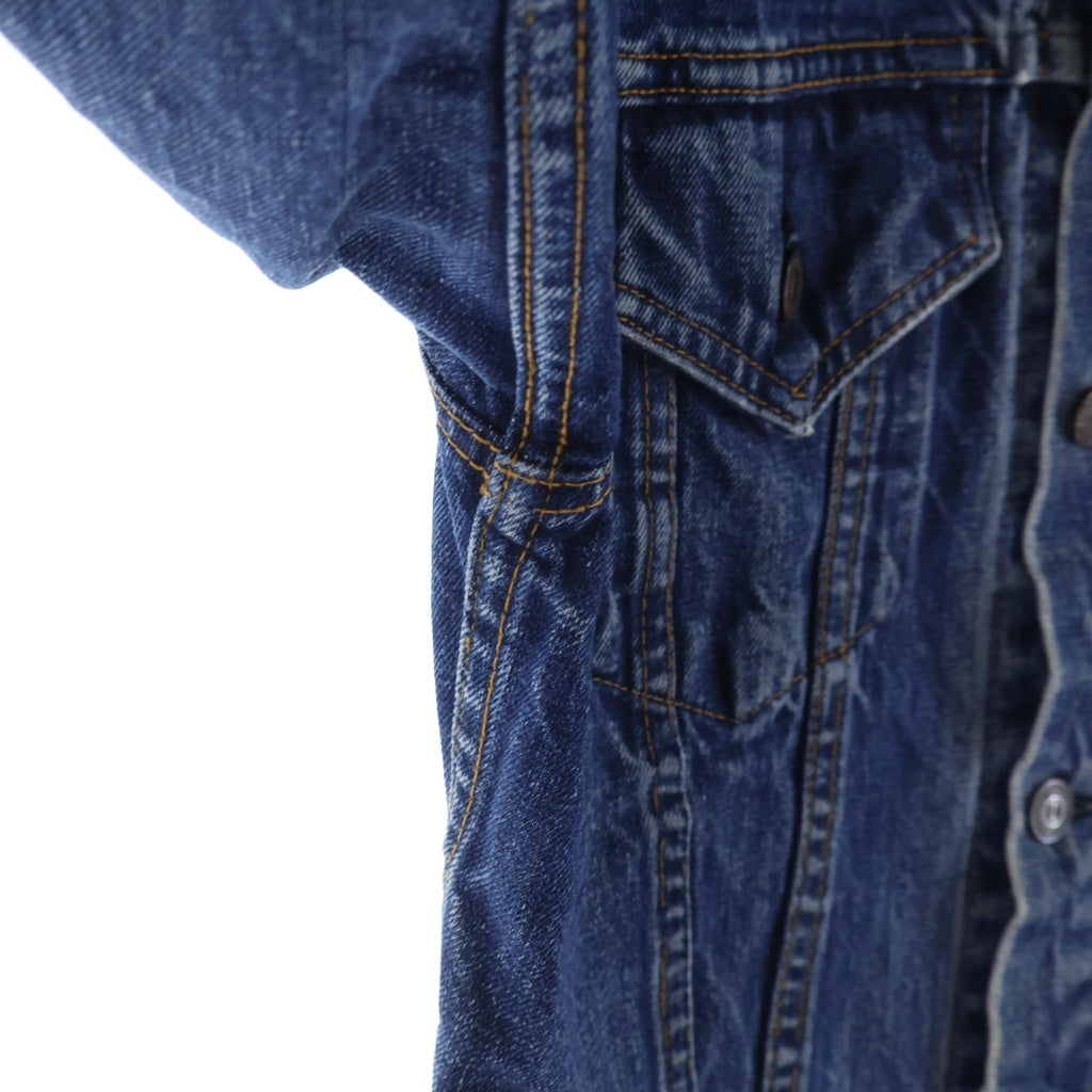 Levi's(リーバイス) 60S VINTAGE 70505 4th Type Denim Jacket BIG E ヴィンテージ ボタン裏524 デニムジャケット インディゴ