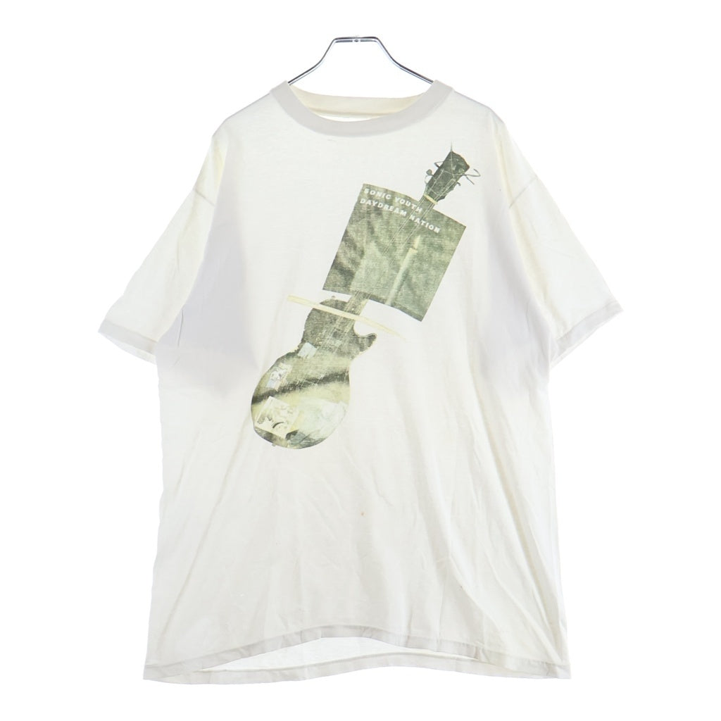 VINTAGE(ヴィンテージ) 80S Sonic Youth Daydream Nation T-Shirts ソニックユウス デイドリームネーション フロントプリントクルーネック半袖Tシャツ ホワイト