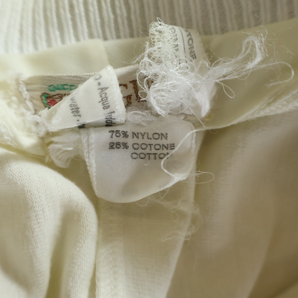 GUCCI(グッチ) 80S VINTAGE ヴィンテージ GGロゴ トラックジャケット ホワイト