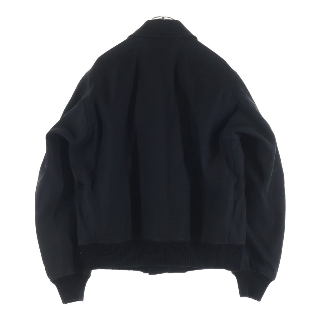 Rick Owens(リックオウエンス) Blixa Bomber Jacket ブリクサ ベルトデザイン ボンバージャケット ブラック RL02E1708-WLIER1