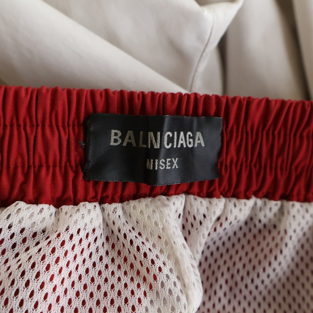 BALENCIAGA(バレンシアガ) 24AW スポーティーBロゴトラックロングパンツ ホワイト 790985 TPQ38