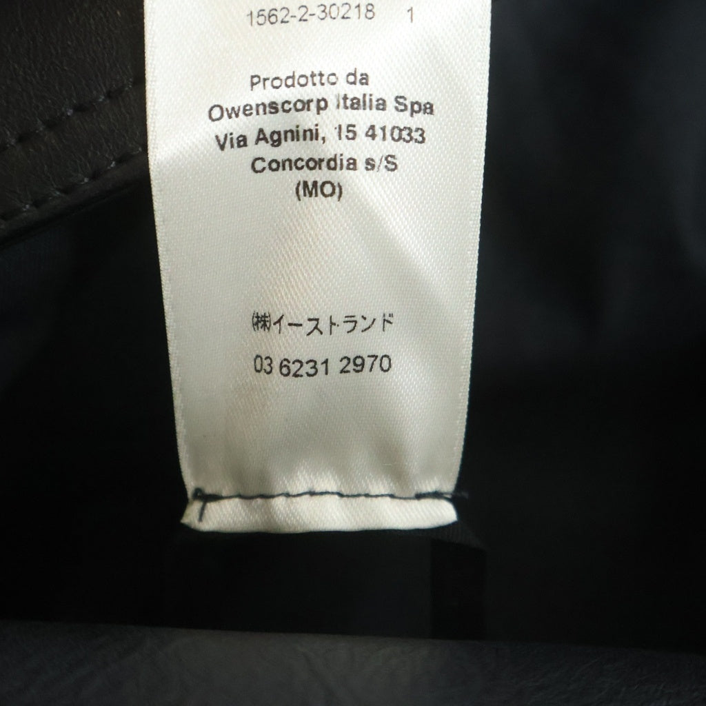 Rick Owens(リックオウエンス) 25AW CONCORDIANS Blixa Jumbo Mac コンコルディアンス期 ブリクサジャンボマック ベルトデザイン2WAYロングコート ジャケット RR02E1903-LOWSR1 ブラック