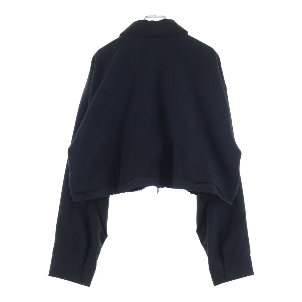 DIESEL(ディーゼル) J-TING ナイロン 切替 ジップアップ クロップド