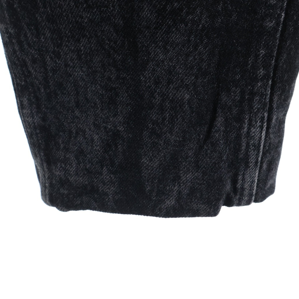DIESEL(ディーゼル) D-ABERDEEN ノーカラー フロントポケット ウォッシュド加工 ジャケット レディース