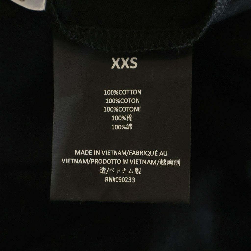 FEAR OF GOD ESSENTIALS(フィアオブゴッド エッセンシャルズ) Rubber Logo Crewneck L/S Tee ラバーロゴクルーネック長袖Tシャツ カットソー ブラック